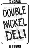 Double Nickel Deli Logo BW